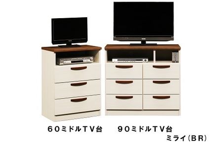 家具 TV台 収納 北欧風 90ミドルTV台ミライ【諸富家具】：C101-001