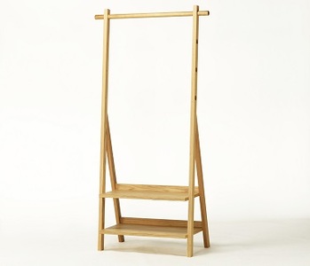 コルンピオ 80ワードローブ Oak【諸富家具】：C247-007