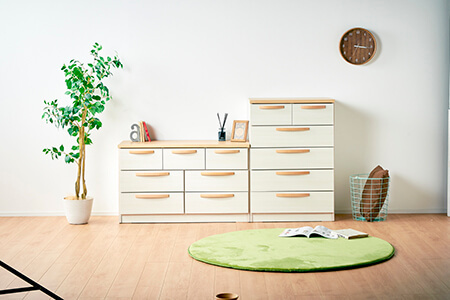 アベニール 110-3段 チェスト【諸富家具】:C143-015