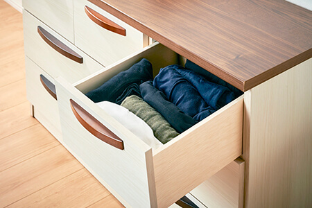 アベニール 110-3段 チェスト【諸富家具】:C143-015