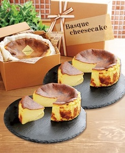 バスクチーズケーキ 2個セット：B140-019