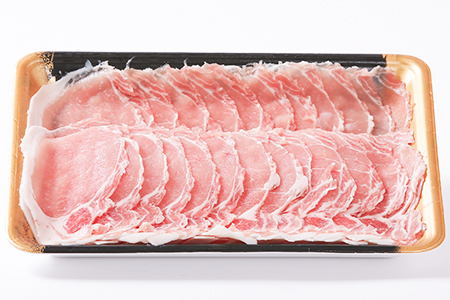 肥前さくらポーク ロースしゃぶしゃぶ用 2kg：B250-003