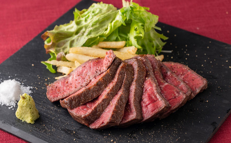 佐賀牛炭火焼ローストビーフ 500g 佐賀県 佐賀市 佐賀牛内もも ミディアムレアローストビーフ 250g×2 小分け ブランド牛ローストビーフ：B270-008