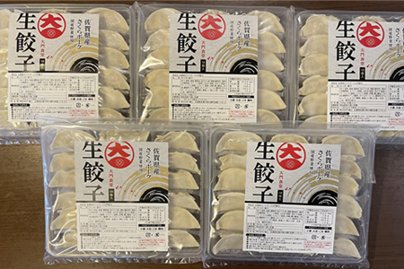 佐賀産「肥前さくらポーク」を100％使用した餃子5Pセット（合計90個） 国産 ぎょうざ 餃子 ギョーザ 冷凍餃子 冷凍ギョーザ 国産ブランド豚使用餃子：B220-032