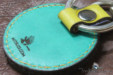 革製レーザーカットのキーホルダー「 アートキー・アリーナ」 佐賀インターナショナルバルーンフェスタ キーホルダー 革製品 雑貨：B110-047