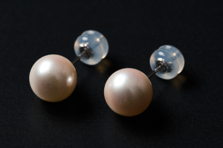 花珠鑑定書付7.5-8アコヤ真珠ネックレスセット ジュエリー アクセサリー ネックレス ピアス イヤリング 真珠 パール 美穂野 佐賀市 :D110-002