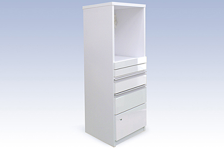 40フリーボード クオーネ(白)【諸富家具】:B930-001