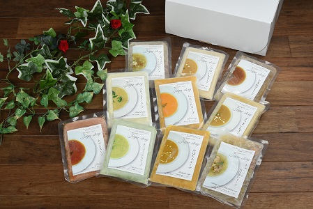 KUREHAの【人に優しい佐賀野菜のスープ】6袋：B170-005