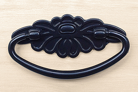 桐たんす キャスター付4段チェスト：C146-008