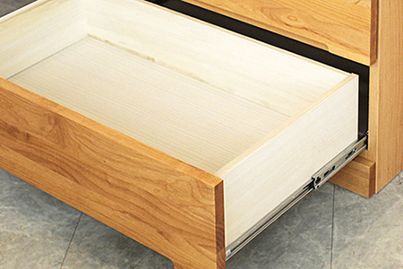 120LCBR 無垢材を使用したチェスト【諸富家具】:C173-007