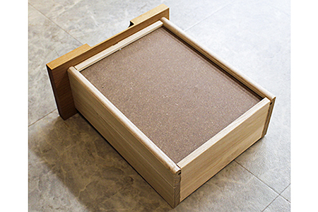 120LCBR 無垢材を使用したチェスト【諸富家具】:C173-007