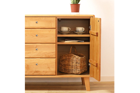 kumukumu80リビングボード クリア色【諸富家具】:C317-001