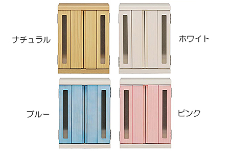 メモリアルボックス虹M（4枚戸）【諸富家具】：B058-003