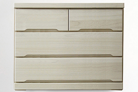 90-3LCD奥深 押入れ収納(白)【諸富家具】:C120-024