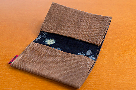 酒袋リメイク名刺入:B140-066