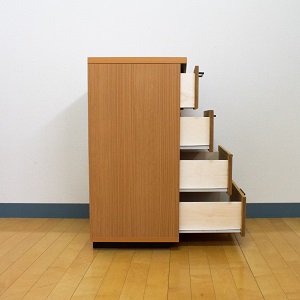 60チェスト4段 オルガ【諸富家具】：B790-005