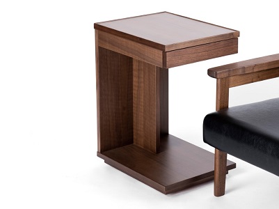 ジラーレ35サイドテーブル WN【諸富家具】:C137-003