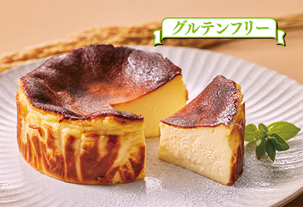 濃厚米粉バスクチーズケーキ：A080-003
