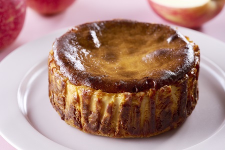 キャラメルりんごのバスクチーズケーキ：B110-008