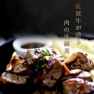 希少部位!佐賀牛ヒレサイコロステーキ200g:B205-002