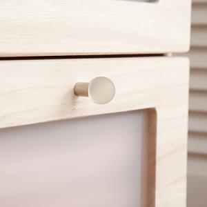 桐たんす クローゼット収納 窓付100幅3段 MKC100：C153-002