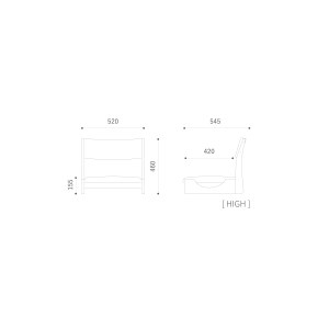 SUZU / HIGH《 NWH 》【諸富家具】:C143-010