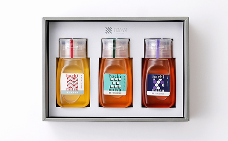 十勝養蜂園 蜂蜜 はちみつ ハチミツ 国産 アカシア クローバー シナ 300g×3種 純粋 無添加 高糖度 保存食 ギフト 個包装 チューブボトル 母の日 父の日 敬老の日