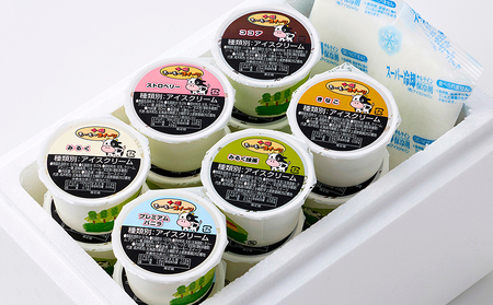 十勝もーもースイーツ ファミリーアイス 6種セット 計24個（6種×各4個） 北海道 アイスクリーム 卵不使用