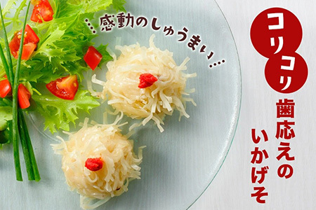 呼子萬坊いかげそしゅうまい6粒×4袋セット＜GS-4＞ 呼子名物いかしゅうまい姉妹品 惣菜 ギフト用 贈り物用