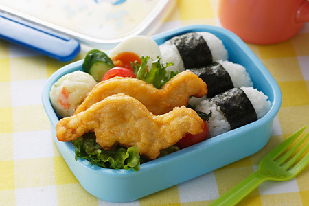 【ふるなび限定】恐竜チキンナゲット 500g×4袋(合計2kg)  恐竜 チキン ナゲット 電子レンジ お弁当 おかず おやつ おつまみ 食品 子供向け FN-Limited-SP