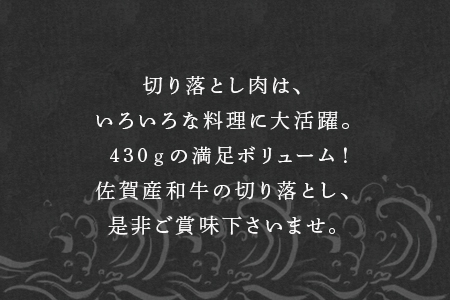 【ふるなび限定】佐賀産和牛切り落とし 430g 牛肉 すき焼き 牛肉 カレー 肉じゃが 炒め物 FN-Limited-SP