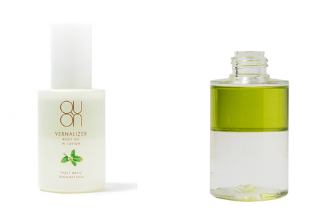 クオン ヴァーナライザーボディオイルインローション 120ml 天然由来成分100% QUON