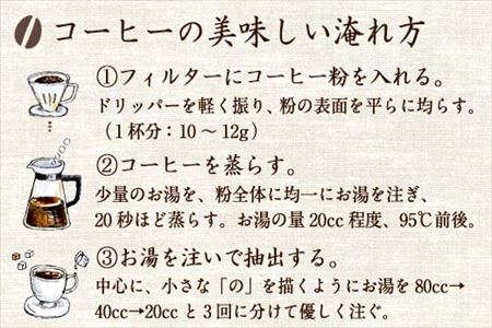 自家焙煎コ－ヒ－豆 深煎りドリップコ－ヒ－50袋 「2024年 令和6年」