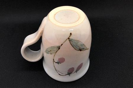 唐津焼 釉裏紅マグカップ かわいい コーヒーカップ マグ ギフト