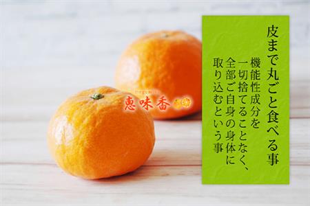 『先行予約』【令和8年2月上旬発送】果皮も丸ごとガブッ!味香みかん 3kg 新種のミカン フルーツ 果物 デザート 柑橘