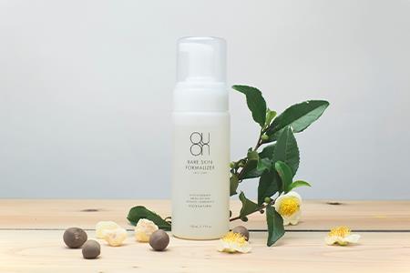 クオン フェイスケアセット(フェイスソープ &オールインワンセラム) 天然由来 スキンケア 化粧品 コスメ 美容液 QUON