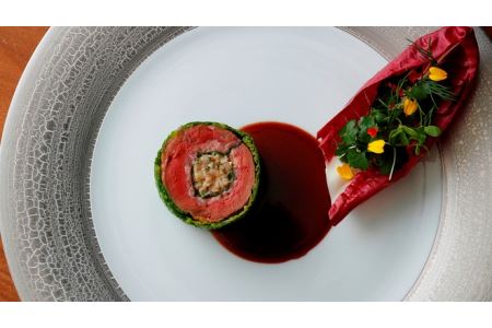 【赤坂/ミシュラン2023掲載】アマラントス 特産品ランチコース 2名様(1年間有効) お店でふるなび美食体験 FN-Gourmet683690