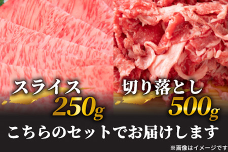 訳アリ!艶さし!佐賀牛しゃぶしゃぶすき焼き750gセット 牛肉 スライス 切り落とし