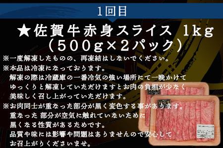「全3回定期便」佐賀牛お楽しみ 鍋・ステーキ・焼き肉BBQ 寄付の翌月からお届け！スライス 希少部位 サーロイン