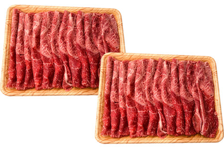 訳あり！【A4～A5】佐賀牛赤身霜降りしゃぶしゃぶすき焼き用(肩・モモ) 400g×2p(合計800g) お肉 牛肉 スライス