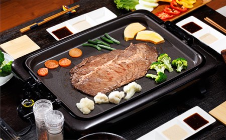 ｆ－６４　【２回お届け】佐賀牛 鉄板焼き用 大判肩ロース ８００ｇを２回お届け