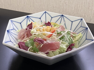 伊万里焼 麻の葉亀甲中鉢 165-H1074