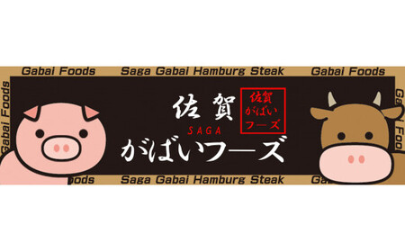 佐賀牛入りがばいハンバーグ150ｇ×10個 161-J1480