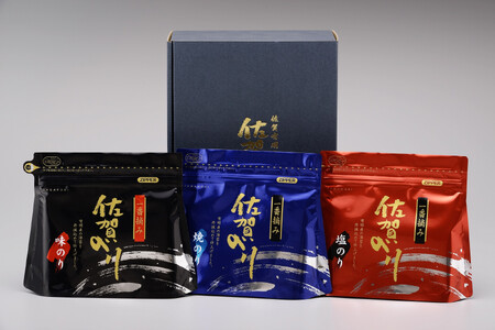 絶品!フワッと口どけ佐賀産最高級海苔:3色セット/6ヶ月連続定期便 999-C220