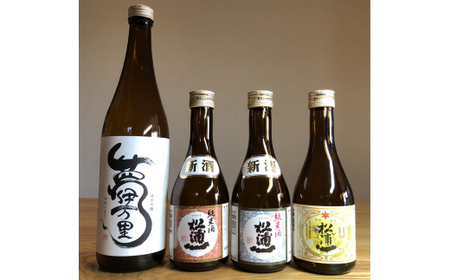 松浦一特純・純米300ml×3本・夢伊万里純吟720ml×1本セット 039-D260