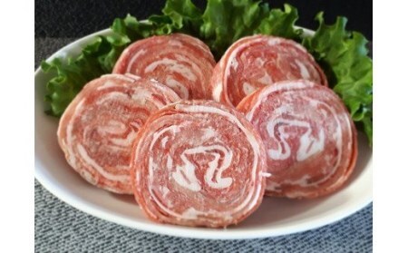肥前さくらポーク 豚ロールステーキ 80g×12個 180-L046