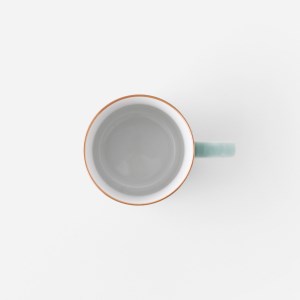 【伊万里焼】青磁口錆掛分けマグカップ 2個セット 027-H716