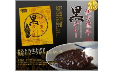 伊万里牛黒カレー 6食分 (200g×6箱） J710