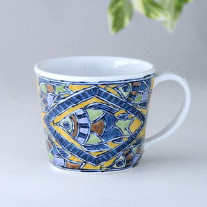 魚紋マグカップ 135-H956