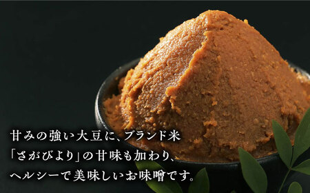 【6回定期便】からだにうれしい 米味噌 1kg（500g×2個）高オレイン酸大豆使用 なるせみそ /角味噌醤油 [UAX011] 味噌 みそ 調味料 大豆